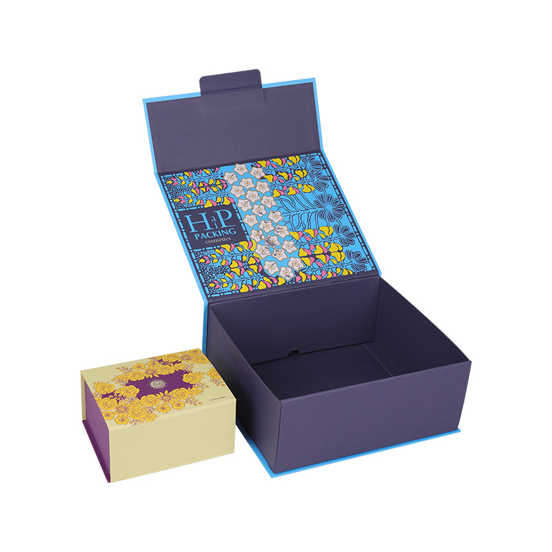 Environmentally Friendly Foldable Gift Box No Magnets