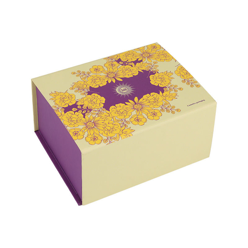 Environmentally Friendly Foldable Gift Box No Magnets